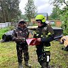 Зеленоградские пожарные проводят профилактические беседы по пожарной безопасности в ГСК и СНТ