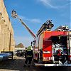 Пожарно-тактические учения на здании районной тепловой станции № 1 Зеленограда